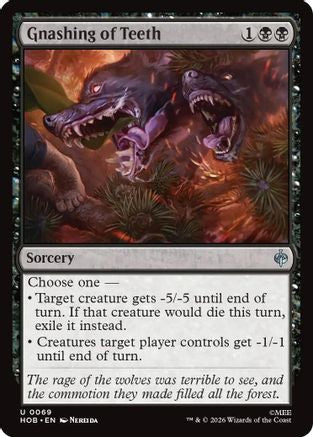 Gnashing of Teeth (HOB-069) (Foil)