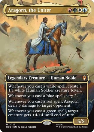 Aragorn, the Uniter (Borderless) (HOC-029)