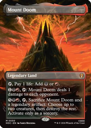 Mount Doom (Borderless) (HOC-050)