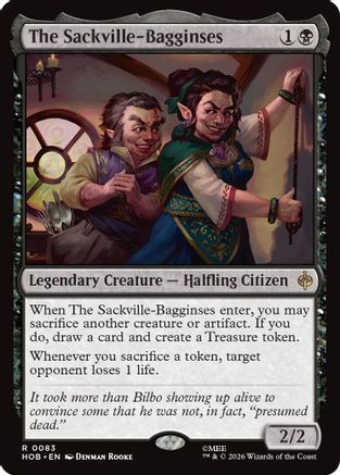 The Sackville-Bagginses (HOB-083) (Foil)