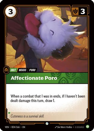 Affectionate Poro (VEN-024) (Foil)
