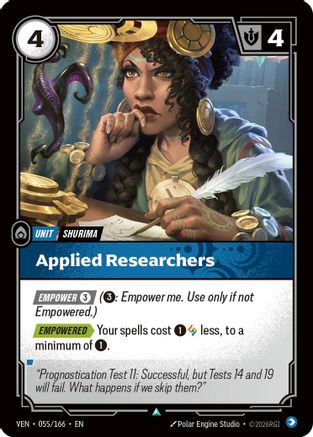 Applied Researchers (VEN-055) (Foil)
