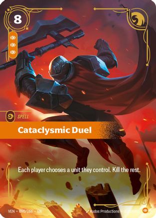 Cataclysmic Duel (VEN-090) (Foil)