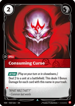 Consuming Curse (VEN-010) (Foil)