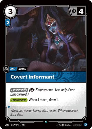 Covert Informant (VEN-057) (Foil)