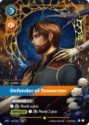 Jayce - Defender of Tomorrow (Overnumbered) (VEN-194) (Foil)