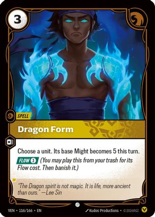 Dragon Form (VEN-116) (Foil)