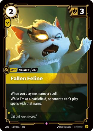Fallen Feline (VEN-132) (Foil)