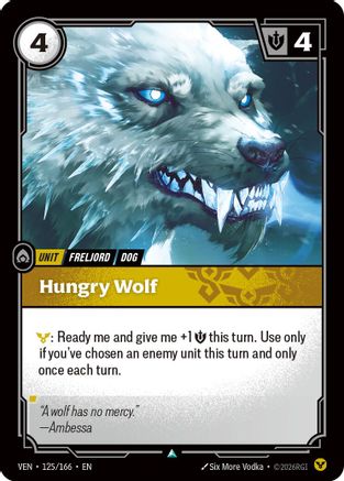 Hungry Wolf (VEN-125) (Foil)