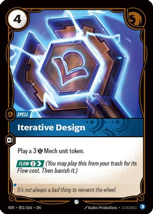 Iterative Design (VEN-051) (Foil)