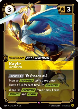 Kayle, Justified (VEN-134) (Foil)