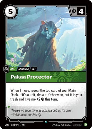 Pakaa Protector (VEN-033) (Foil)