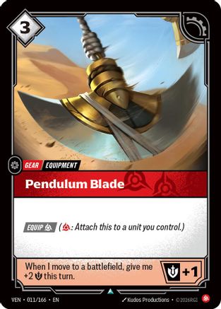 Pendulum Blade (VEN-011) (Foil)