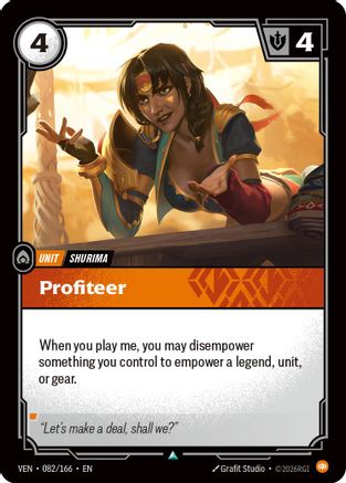 Profiteer (VEN-082) (Foil)