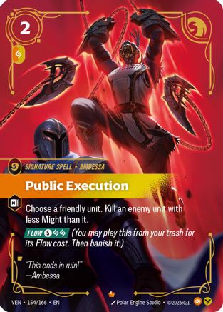 Public Execution (VEN-154) (Foil)