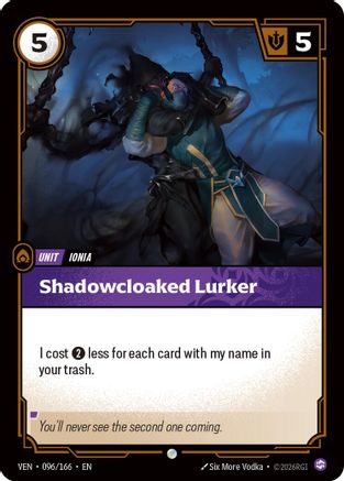 Shadowblade Lurker (VEN-096) (Foil)
