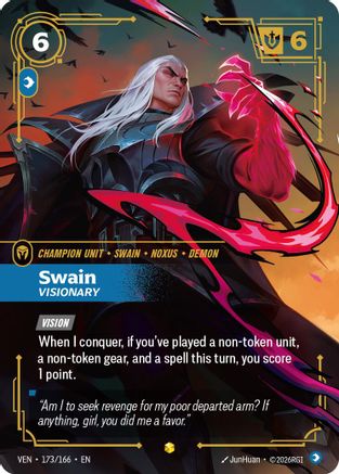 Swain, Visionary (Overnumbered) (VEN-173) (Foil)