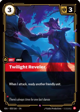 Twilight Reveler (VEN-020) (Foil)