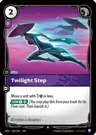 Twilight Step (VEN-105) (Foil)