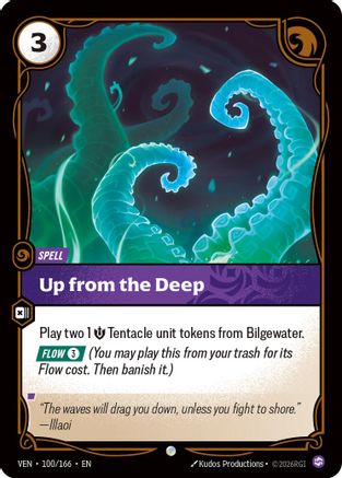 Up from the Deep (VEN-100) (Foil)
