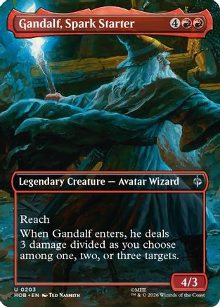 Gandalf, Spark Starter (Borderless) (HOB-203)