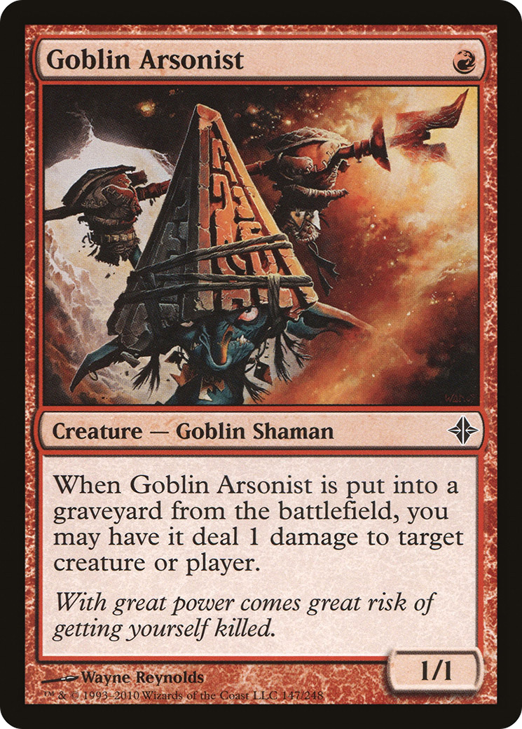 Goblin Arsonist (ROE-147) (Foil)
