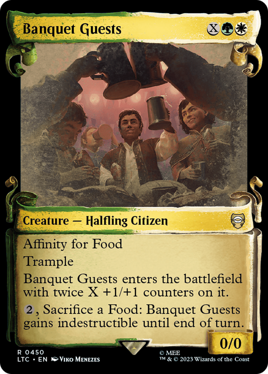 Banquet Guests (LTC-450) (Showcase) (Scroll)