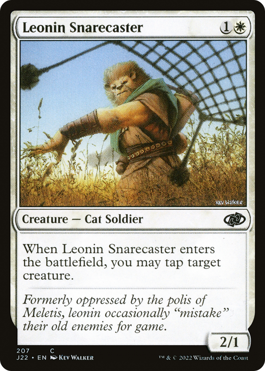 Leonin Snarecaster (J22-207)