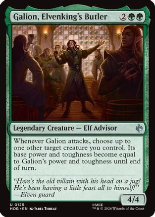 Galion, Elvenking's Butler (HOB-125)