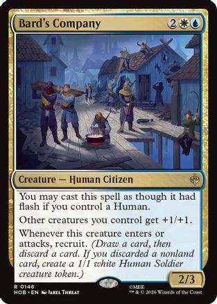Bard's Company (HOB-146) (Foil)