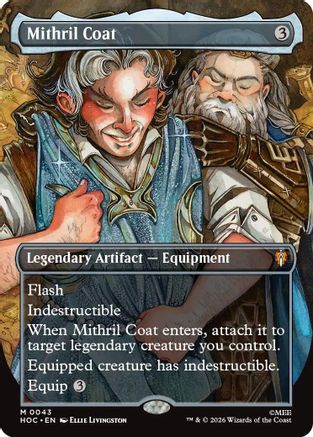 Mithril Coat (Borderless) (HOC-043) (Foil)