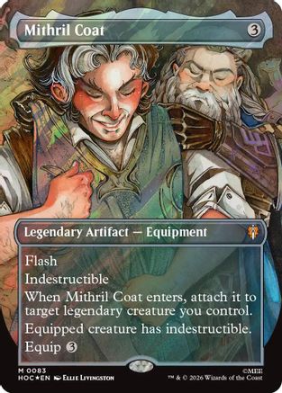 Mithril Coat (Borderless) (Surge Foil) (HOC-083)