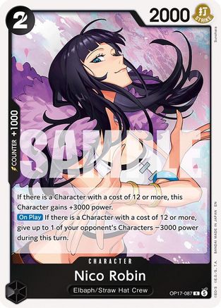 Nico Robin (OP17-087) (Foil)