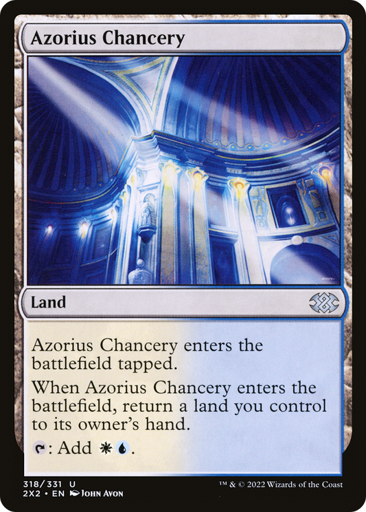 Azorius Chancery (2X2-318) (Foil)