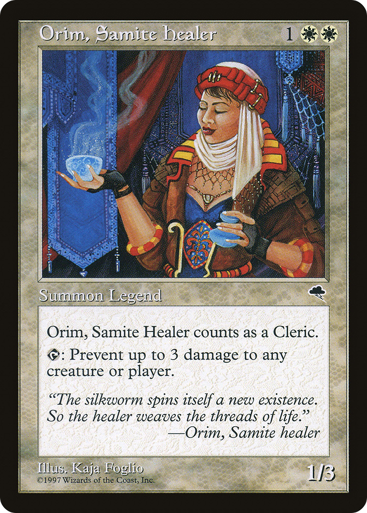 Orim, Samite Healer (TMP-033)