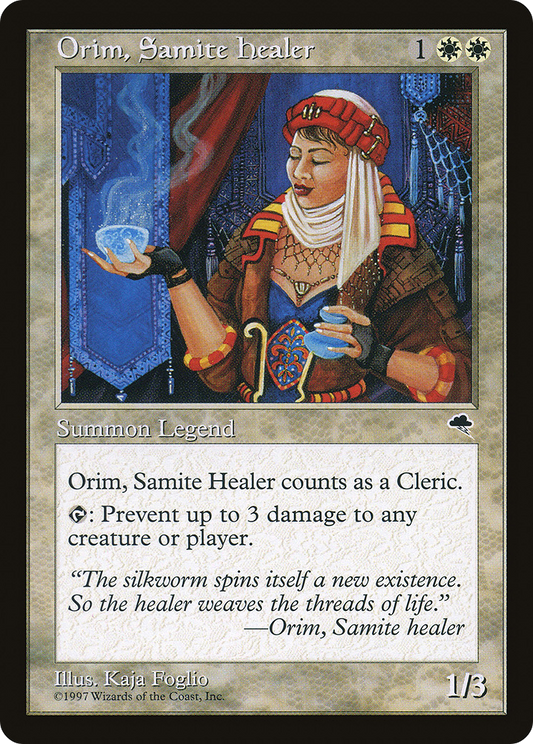 Orim, Samite Healer (TMP-033)