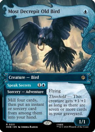 Most Decrepit Old Bird (Showcase) (HOB-221) (Foil)