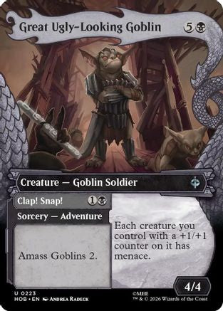 Great Ugly-Looking Goblin (Showcase) (HOB-223) (Foil)