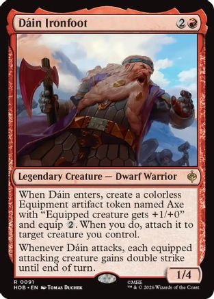 Dain Ironfoot (HOB-091) (Foil)