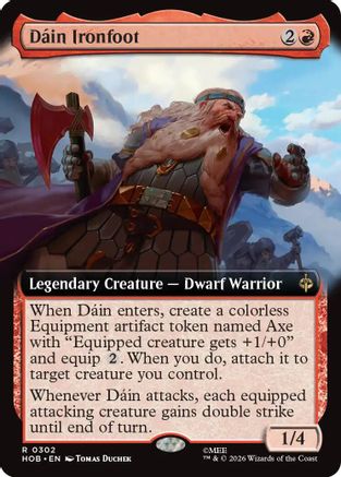 Dain Ironfoot (Extended Art) (HOB-302)