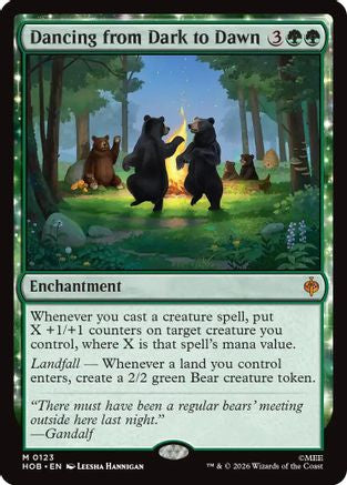 Dancing from Dark to Dawn (HOB-123) (Foil)