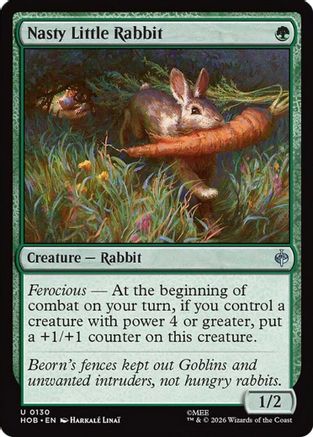 Nasty Little Rabbit (HOB-130) (Foil)