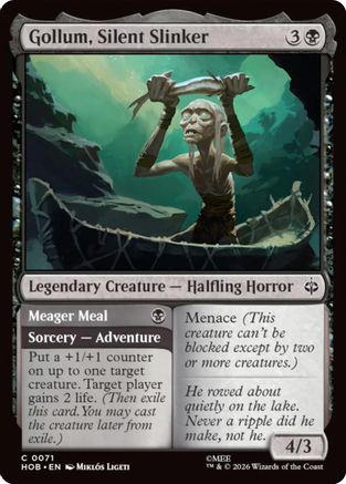 Gollum, Silent Slinker (HOB-071) (Foil)