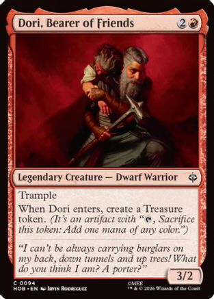 Dori, Bearer of Friends (HOB-094) (Foil)