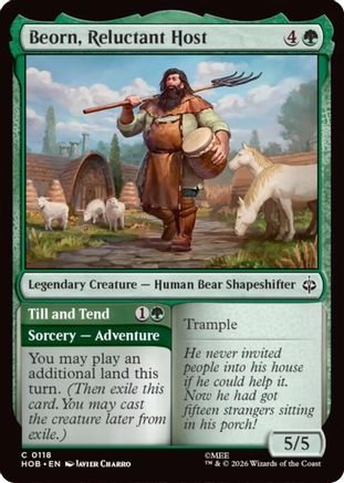 Beorn, Reluctant Host (HOB-118) (Foil)