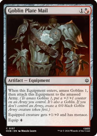 Goblin Plate Mail (HOB-157) (Foil)
