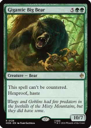 Gigantic Big Bear (HOB-126) (Foil)