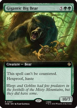Gigantic Big Bear (Extended Art) (HOB-307)