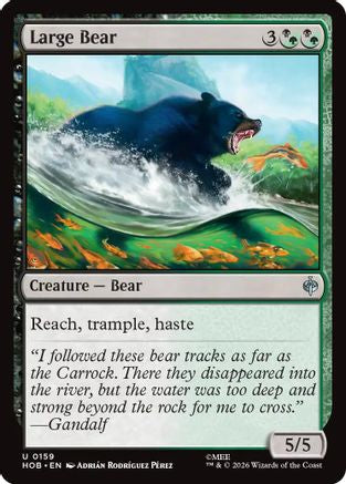 Large Bear (HOB-159) (Foil)