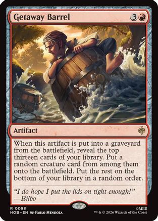 Getaway Barrel (HOC-098) (Foil)